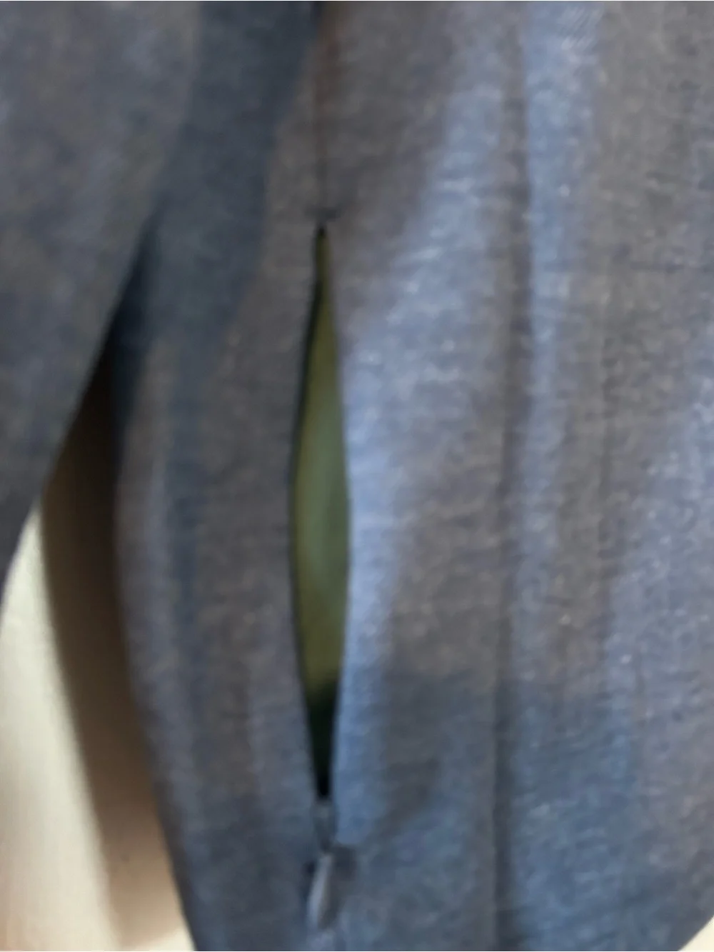 J. Crew Men’s Blue Quarter-Zip Sweater